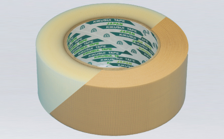 進口日本菊水包裝用pe布基膠帶,采用亞克力膠,半透明,用于包裝封箱膠帶,豐田用遮蔽膠帶